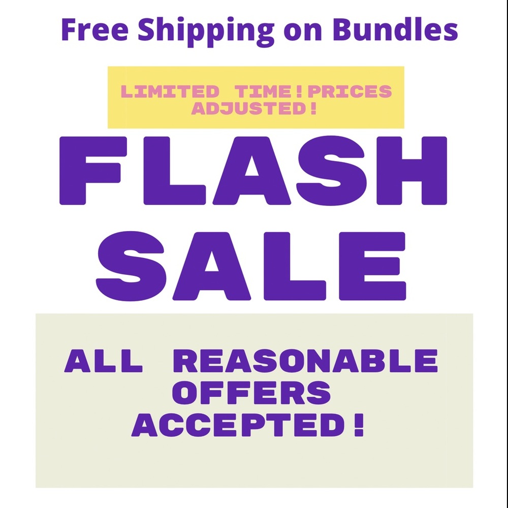 Flash Sale!!!!